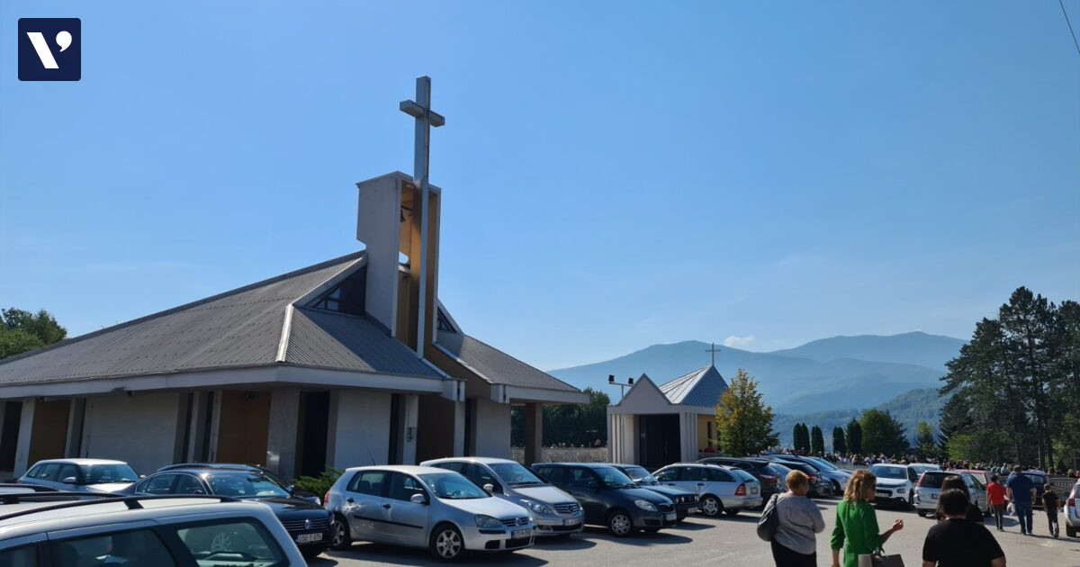 Završetak proljetnog blagoslova polja u Vitezu