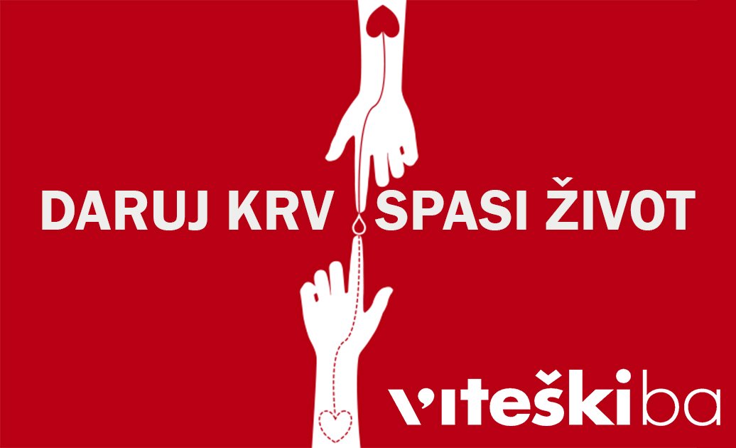 Apel: Hitno potrebni darivatelji krvi krvne grupe 0+ za pacijenta u bolnici Nova Bila