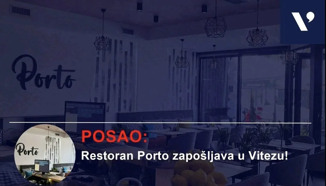 Restoran Porto u Vitezu zapošljava kuhara i konobara - povezana fotografija
