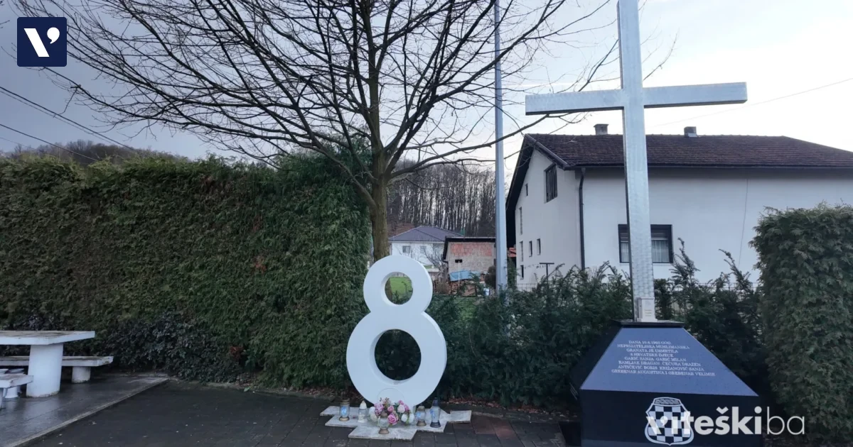Obilježavanje 33. godišnjice stradanja osmero viteške djece u Vitezu - povezana fotografija