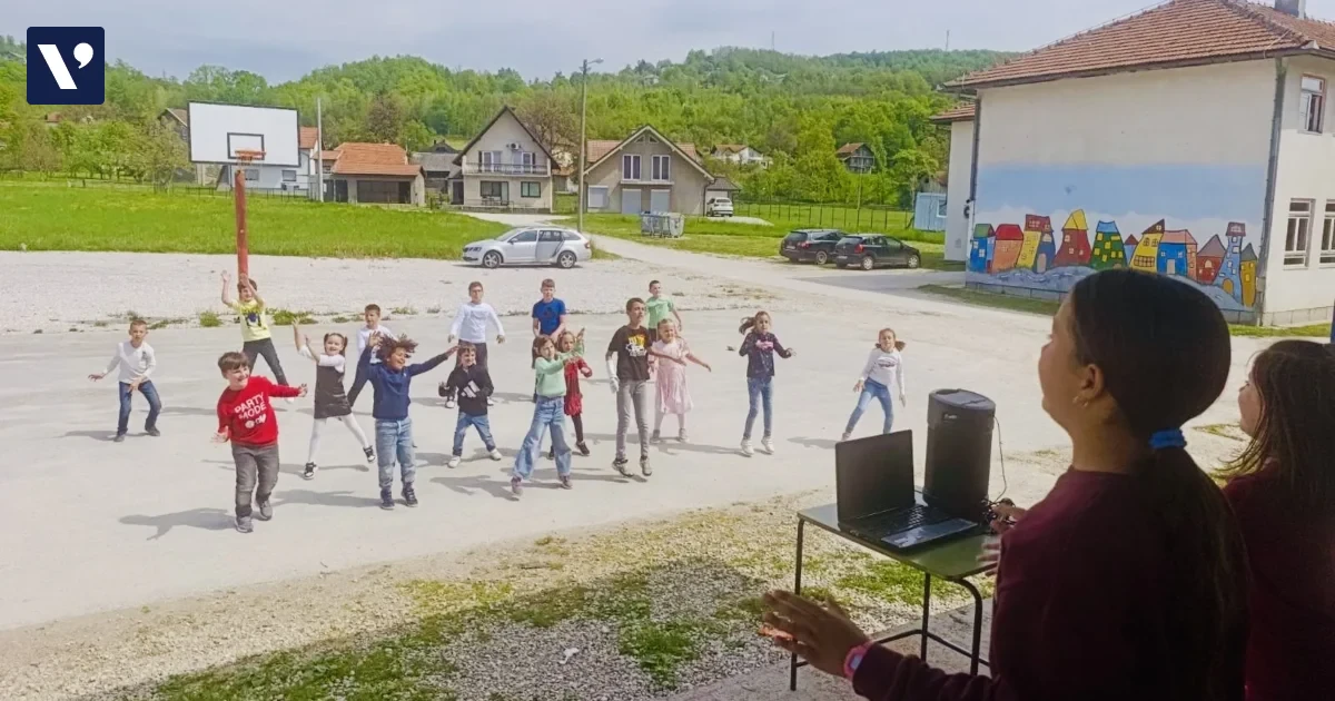 Međunarodni dan plesa obilježen u Područnoj školi Šantići Osnovne škole Dubravica