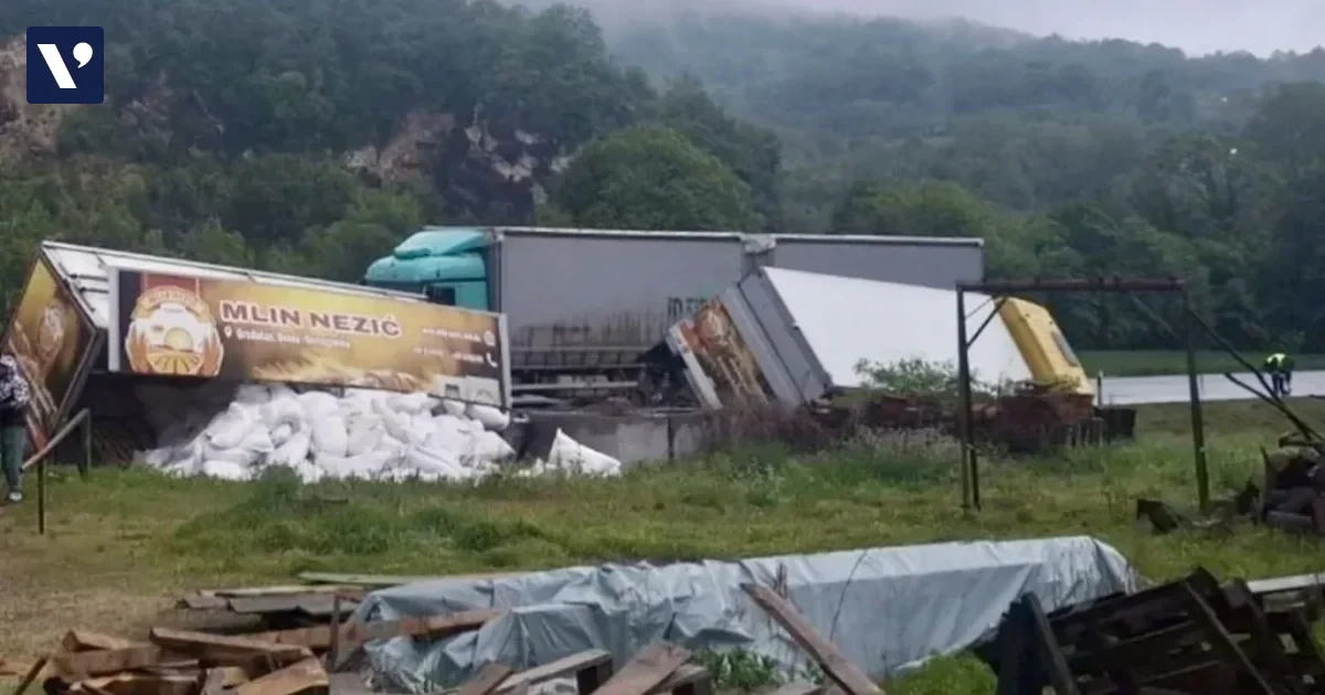 Prometna nesreća na dionici Doboj–Maglaj: Dva vozila oštećena, promet privremeno obustavljen - povezana fotografija