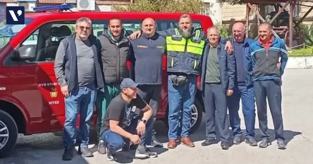 DVD Stari Vitez pružio podršku kolegama vatrogascima nakon velikog požara u Bugojnu - povezana fotografija