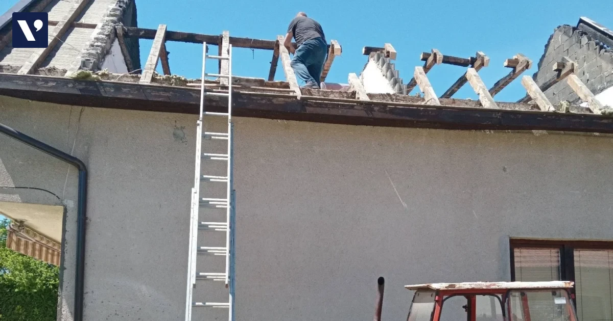 Dubravica kod Viteza: Nakon požara prijatelji i rodbina ponovno se okupljaju kako bi pomogli u obnovi kuće