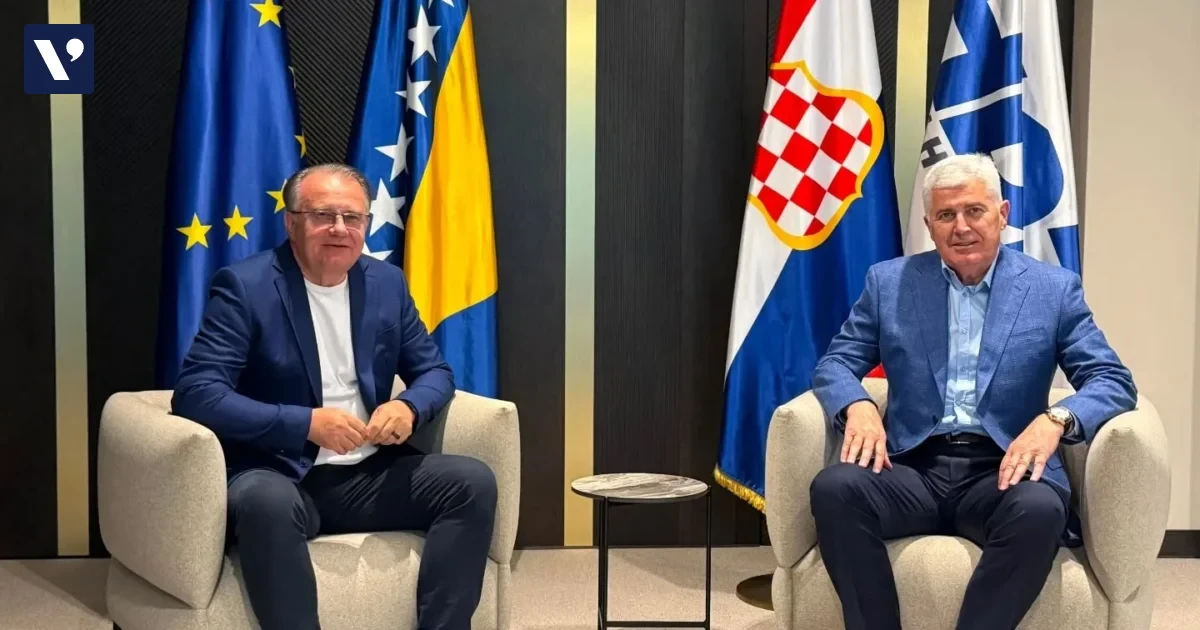 Čović i Nikšić razgovarali o stabilnosti Federacije BiH i provedbi zajedničkih prioriteta - povezana fotografija