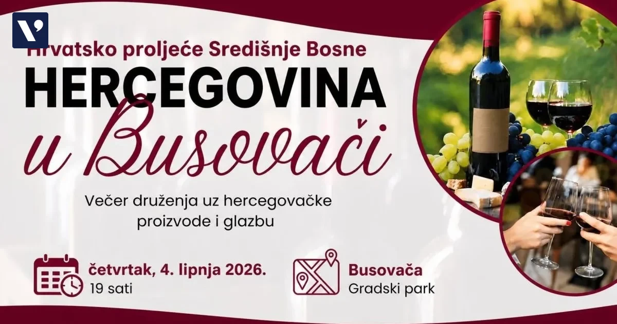 Manifestacija ‘Hercegovina u Busovači’ u sklopu ‘Hrvatskog proljeća Središnje Bosne’ - povezana fotografija