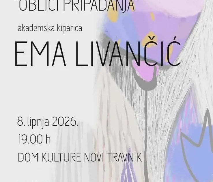 Ema Livančić predstavlja izložbu slika „Oblici pripadanja“ u Novom Travniku - povezana fotografija