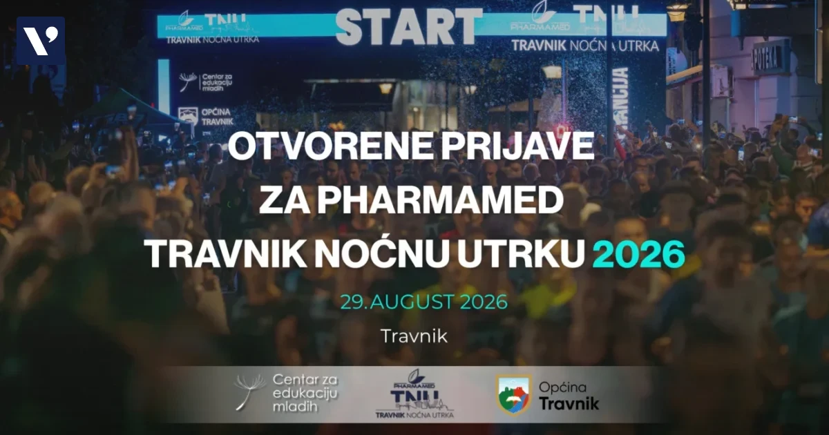 Otvorene prijave za Pharmamed Travničku noćnu utrku 2026. - povezana fotografija